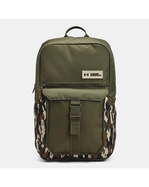 Under Armour Green Triumph Campus Backpack Marine Od Desert Sand