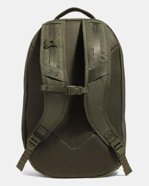 Under Armour Green Hustle 6.0 Pro Backpack Marine Od Marine Od