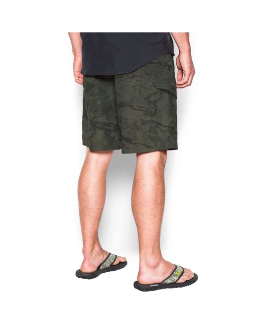 Under Armour Fish Hunter 8 Cargo Shorts - Khaki