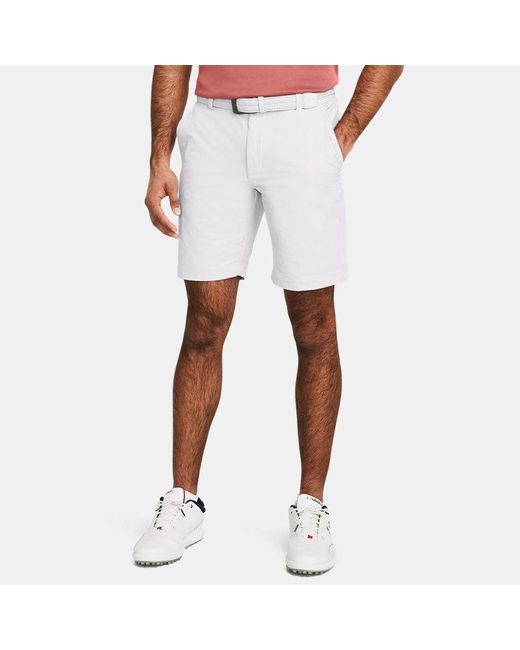 Under Armour Herenshorts Matchplay Tapered Halo Grijs Halo Grijs in het Blue voor heren