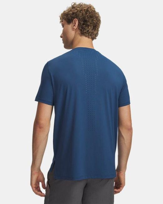 Under Armour Blue Velociti Pro Short Sleeve Wham Reflective for men