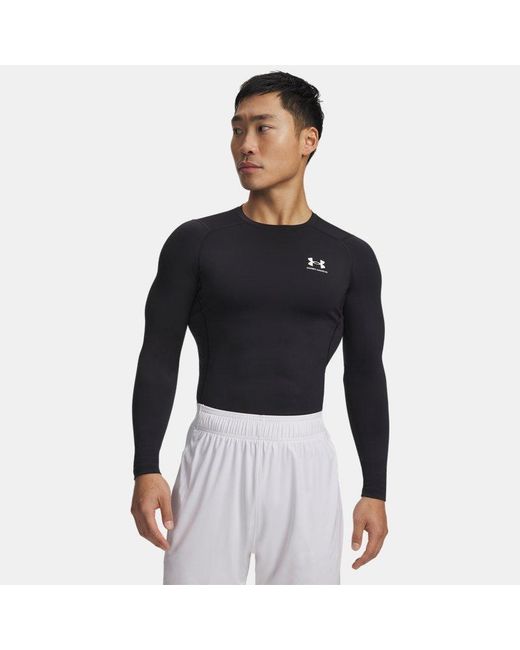 Under Armour Black Heatgear Compression Long Sleeve for men