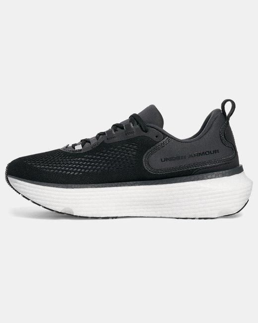 Under Armour Black Infinite Elite 2 Running Shoes Anthracite for men