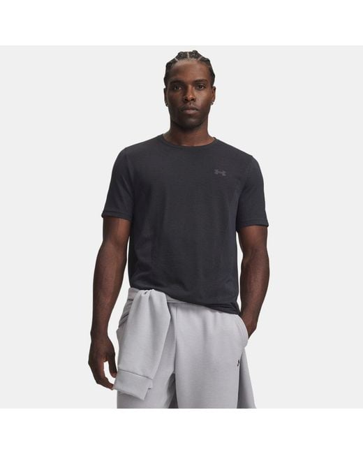 Under Armour Black Vanish Seamless Short Sleeve for men