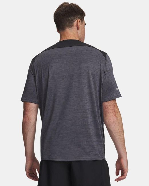 Under Armour Gray Tech Utility Short Sleeve Venom for men