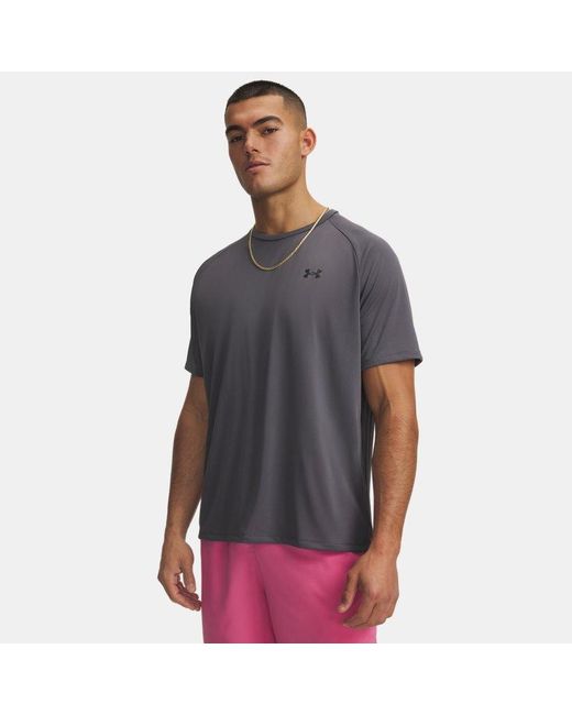 Under Armour Blue Tech 2.0 Short Sleeve Castlerock for men