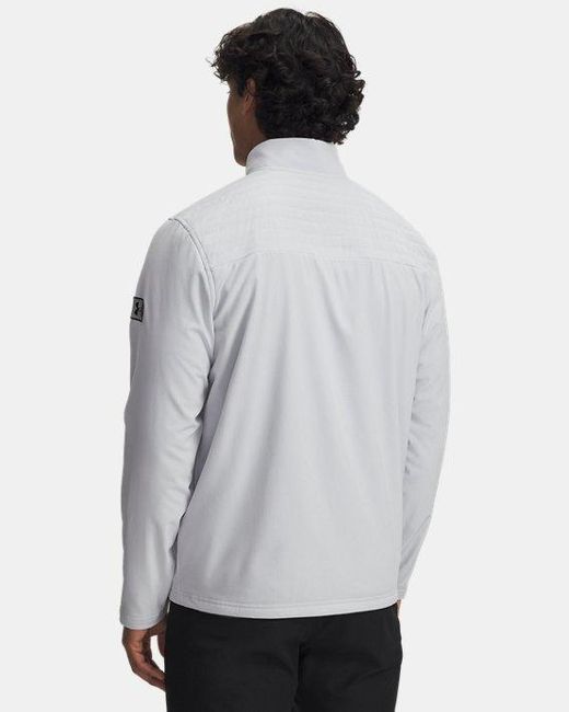 Parte De Arriba Con Cremallera Completa Drive Pro Para Hombre Halo Negro Under Armour de hombre de color Gray