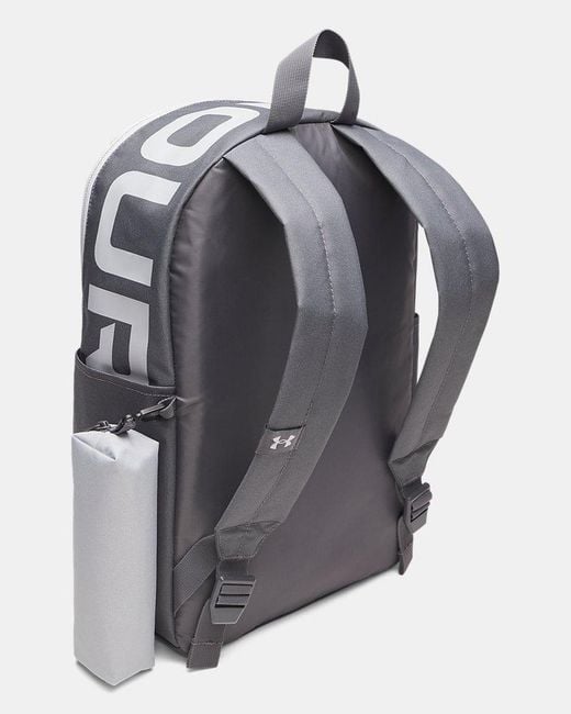 Under Armour Gray Essential Printed Backpack Castlerock Mod