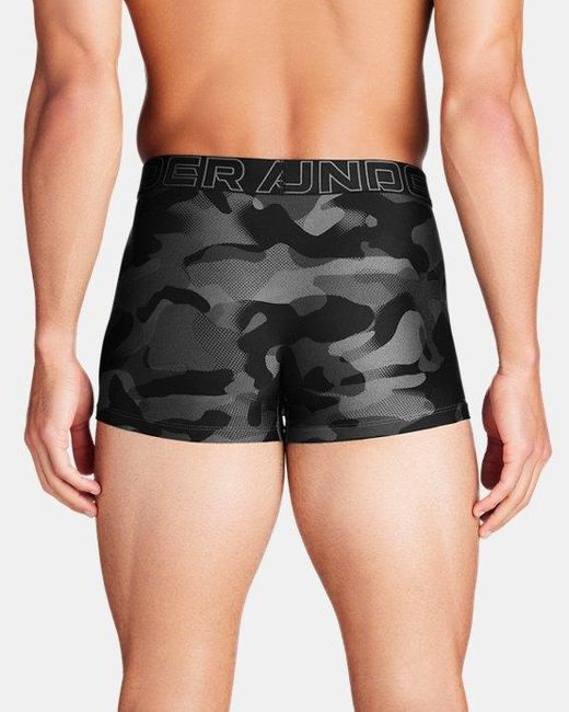 Boxerjock Performance Tech Printed Da 8 Cm (3" Da Uomo Castlerock di Under Armour in Gray da Uomo