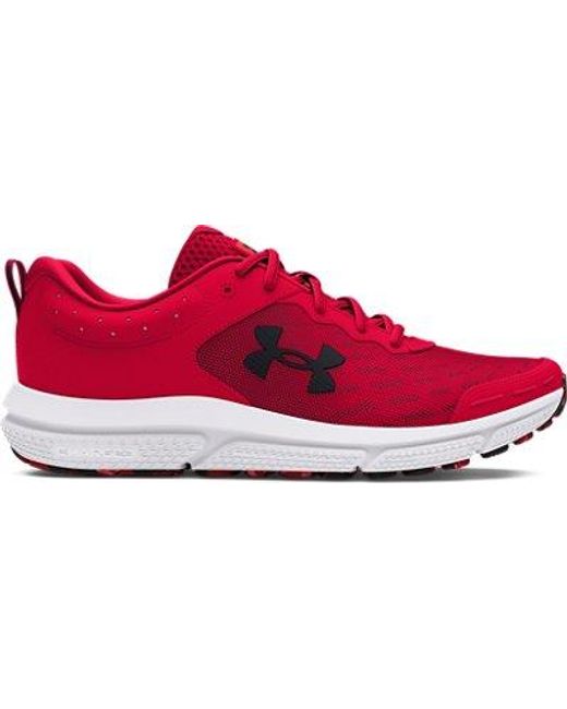 Under Armour Red Charged Assert 10, for men