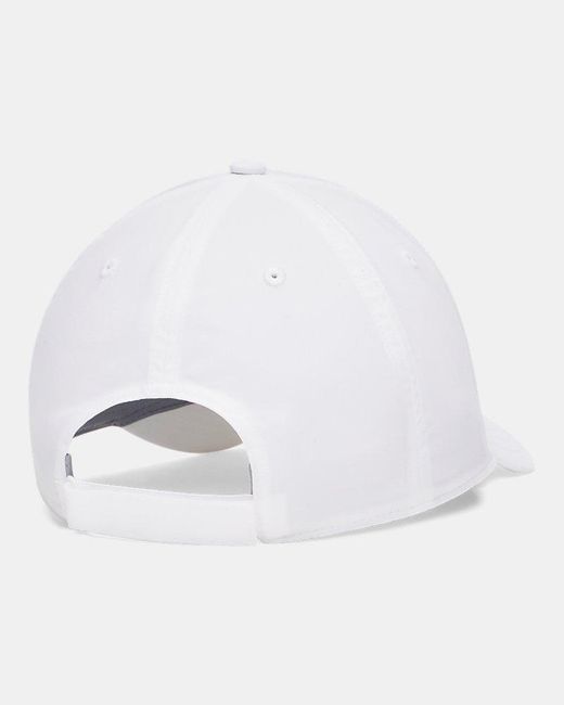 Under Armour White Golf96 Hat Midnight for men