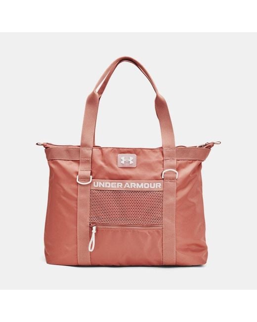 Under Armour Pink Studio Tote Canyon / Quartz