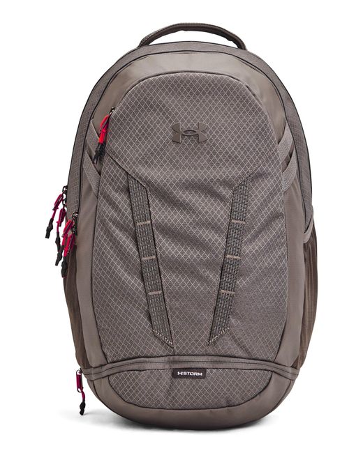 Under Armour Gray Hustle 5.0 Ripstop Backpack