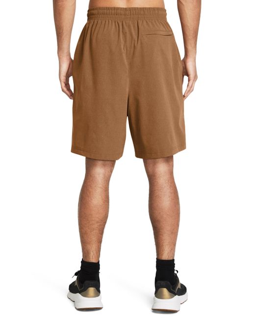 Under Armour Brown Unstoppable Vent Shorts for men