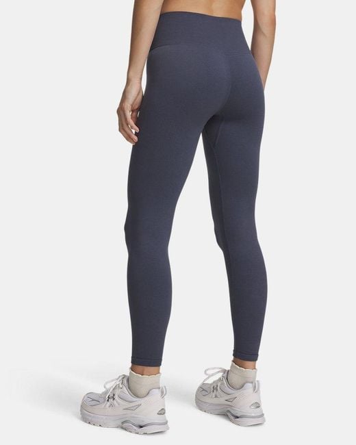 Under Armour Blue Seamless Cotton Leggings Downpour Academy
