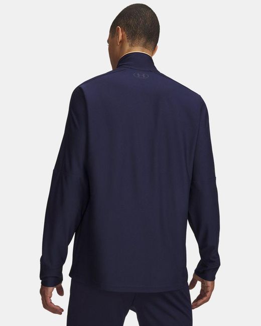 Under Armour Blue Challenger Track Jacket Midnight for men