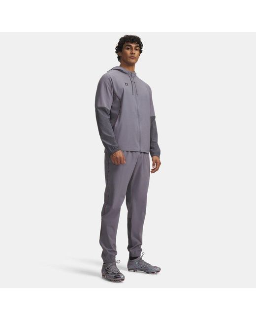 Under Armour Gray Challenger Pro Tracksuit Titan Ultimate for men