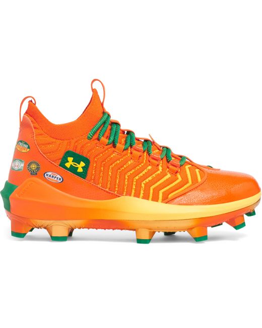 Under Armour Orange Ua Harper 9 Pro 'bring The Juice' Tpu Baseball Cleats for men