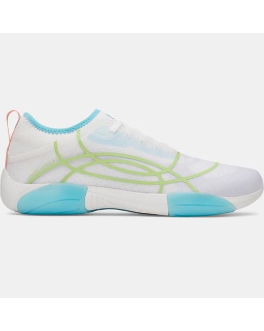 Under Armour Blue Sculpt Trainer Training Shoes Fresco Lumos Lime