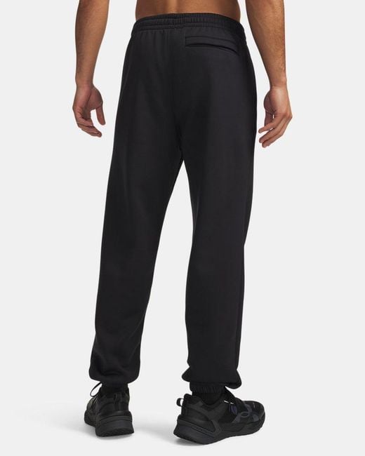 Under Armour Black Armour Fleece Joggers for men