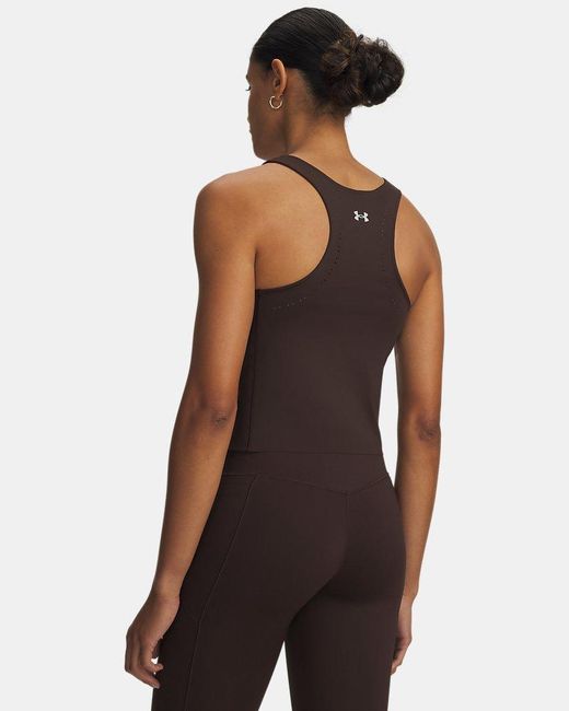 Under Armour Black Vanish Elite Tank Kona Metallic