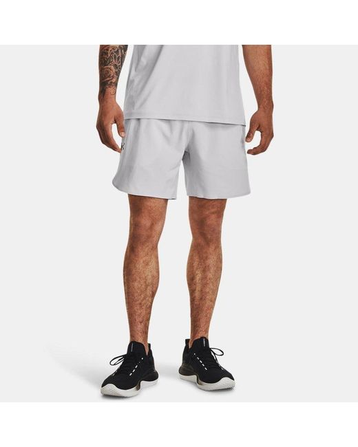 Under Armour Black Vanish Elite 6" Shorts Halo for men