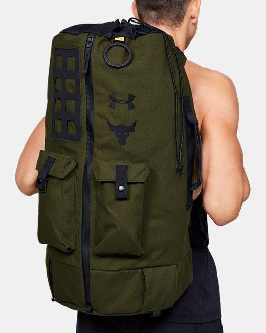 Under Armour Project Rock 90 Bag in Green | Lyst