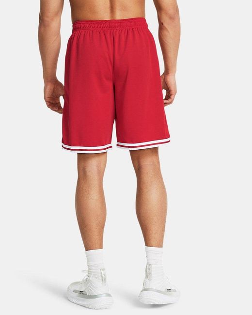 Under Armour Red Perimeter 10" Shorts for men