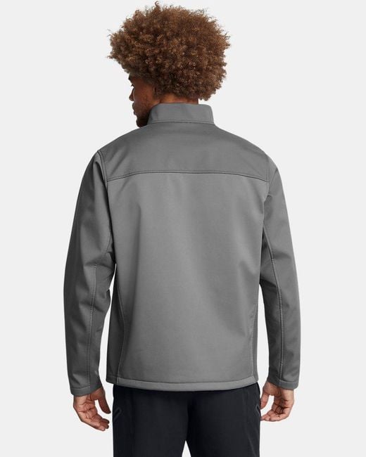 Under Armour Gray Storm Coldgear Infrared Shield 2.0 Jacket Castlerock Castlerock for men