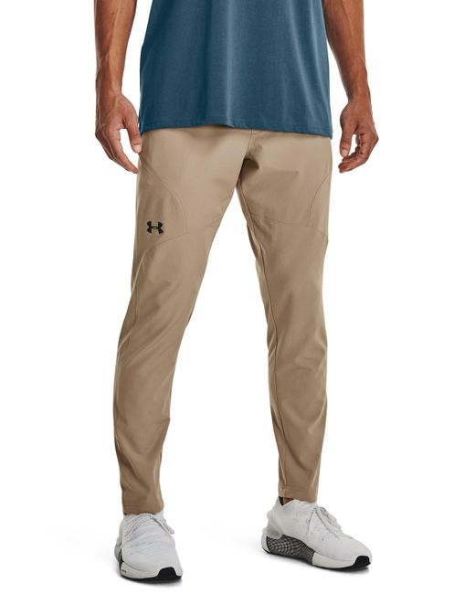 Under Armour Blue Unstoppable Tapered Pants for men