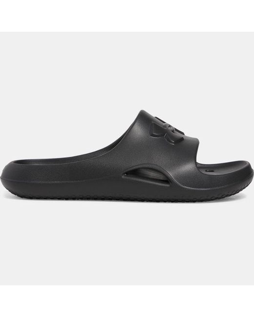 Under Armour Black Ua Locker V Slides for men