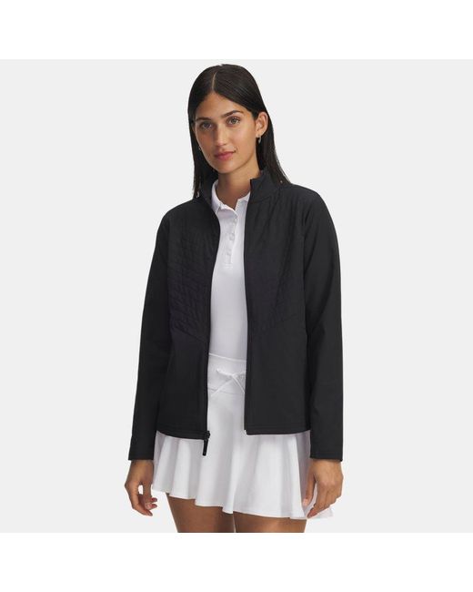 Parte De Arriba Con Cremallera Completa Drive Pro Para Mujer Under Armour de color Black