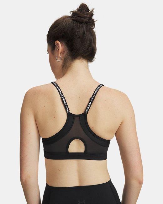 Under Armour Black Infinity 2.0 Low Sports Bra