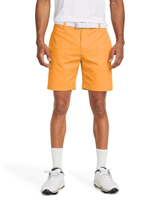 Under Armour Orange Iso-chill Airvent Shorts for men