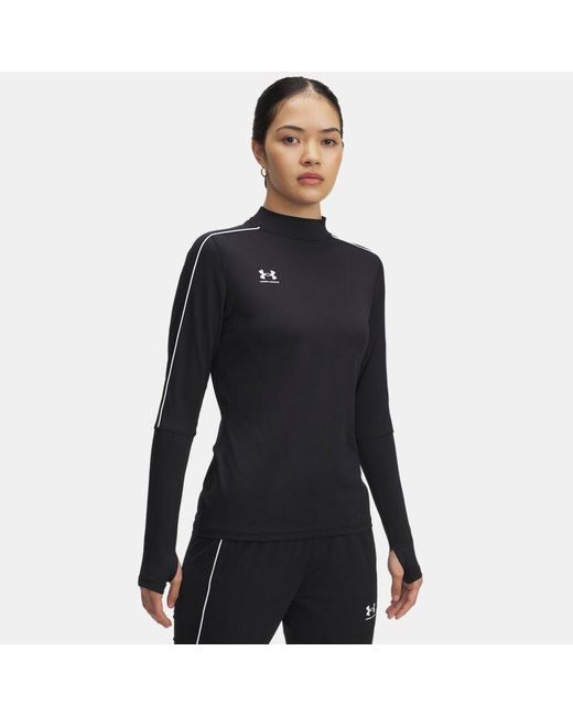 Maglia Challenger Midlayer Da Donna Bianco di Under Armour in Black