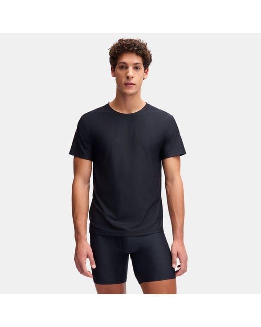 Under Armour Performance Tech Mesh 2 Ondershirts Voor Met Ronde Hals Zwart Wit in het Blue voor heren