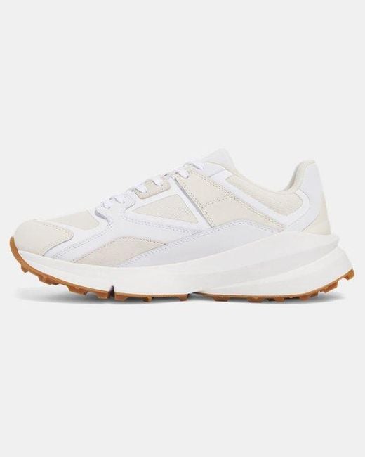 Under Armour White Forge 96 Golf Shoes Stone