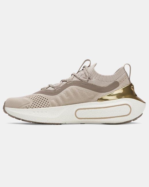 Under Armour Gray Phantom 4 Chrome Shoes Timberwolf Taupe Clay
