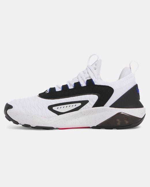 Under Armour Pink Project Rock 7 Training Shoes Team Royal