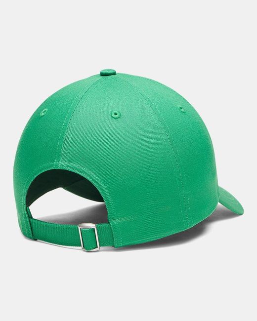 Under Armour Green Ua Essential Low Adjustable Cap