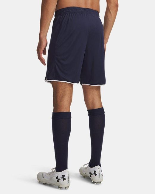 Under Armour Blue Challenger Train Shorts Midnight for men