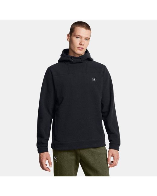 Under Armour Black Expanse Fleece Hoodie for men