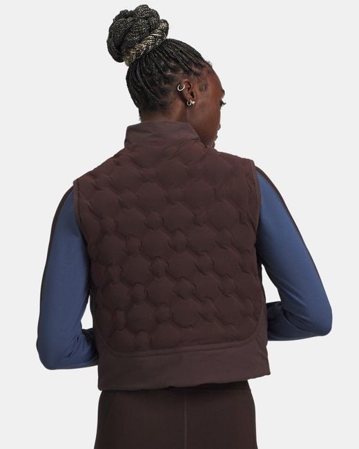 Under Armour Black Halo Cold Weather Vest Kona Reflective