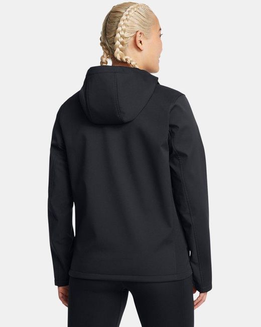 Under Armour Black Storm Coldgear Infrared Shield 2.0 Hooded Jacket