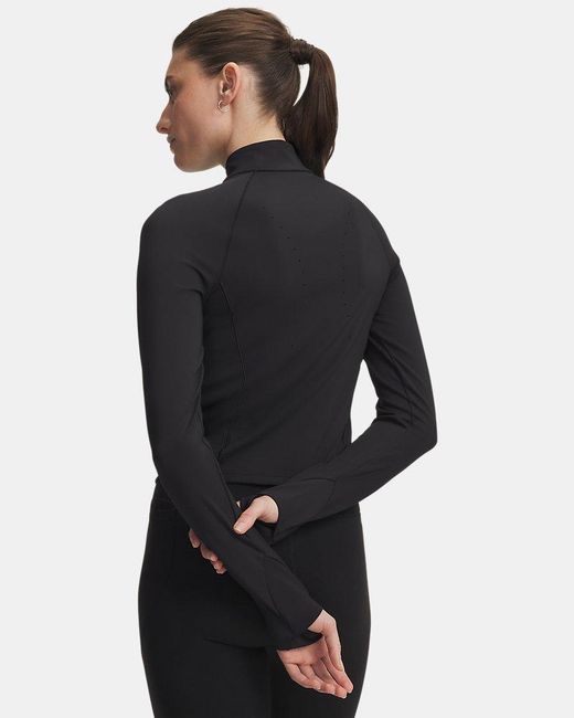 Under Armour Black Vanish Elite Full Zip Ultimate Metallic