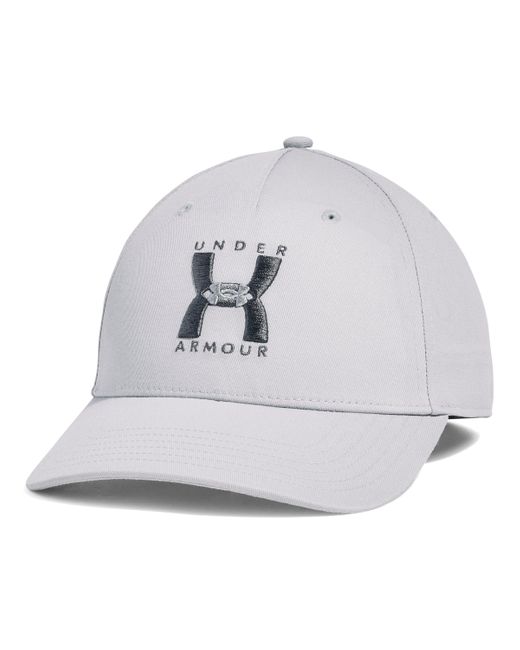 Under Armour Gray Ua Sportstyle Snapback Hat for men