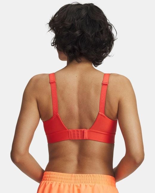 Under Armour Purple Infinity 2.0 Mid Sports Bra Venom Venom