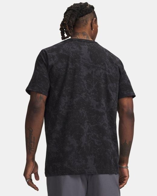 Under Armour Black Ua Icon Short Sleeve for men