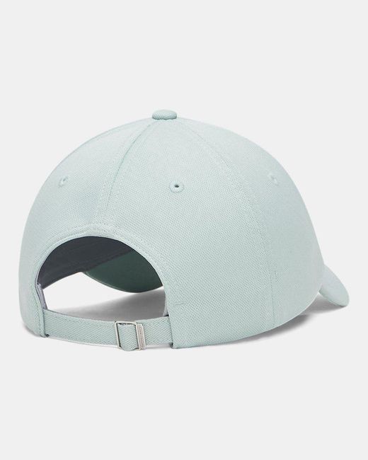 Under Armour Blue Blitzing Low Adjustable Hat Enamel Enamel