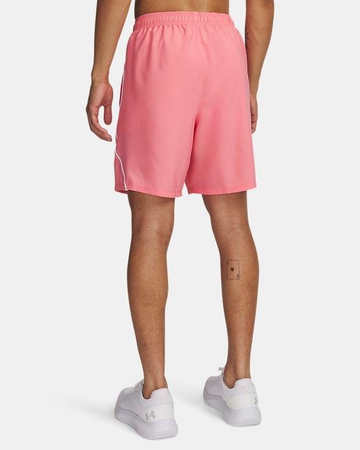Under Armour Pink Tech Sport Shorts Bittersweet Academy for men